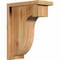 Ekena Millwork Del Monte Rough Sawn Corbel w/Backplate, Western Red Cedar, 6"W x 12"D x 16"H COR06X12X16DEL01RWR - alternate 1